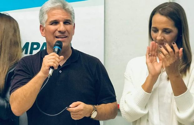 Contundente apoyo de Poggi: «Personalmente voy a votar por la lista de Mónica Becerra y Carlos Almena»