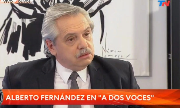 Alberto Fernández: «No voy a permitir el colapso del sistema sanitario»