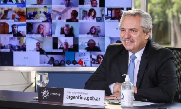 Alberto Fernández proyecta obras hídricas en San Luis