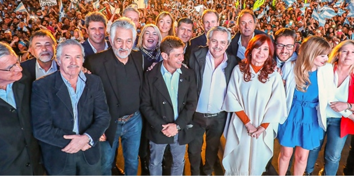 Alberto Rodríguez Saá Junto a CFK y Kicillof en contra de acuerdo con el FMI