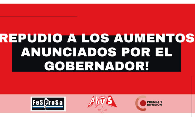 APTS repudia el aumento del Gobierno “siguen sin reconocer a la Salud”