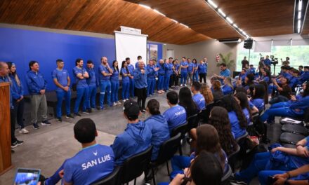 Poggi despidió a la delegación sanluiseña que competirá en los Juegos Binacionales en Chile