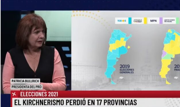 Patricia Bullrich: “Vamos a estar en todas las provincias donde usan el aparato para ganar”