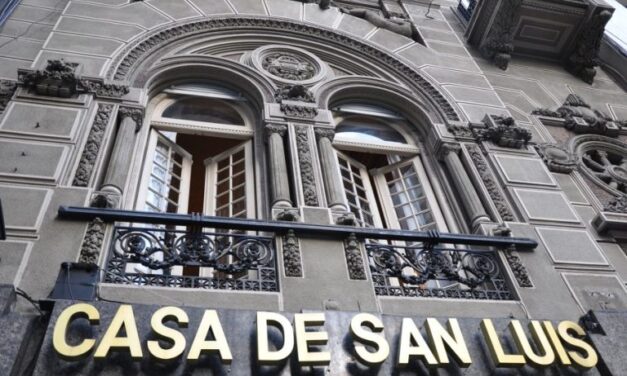 Quedó desierta la subasta para la venta del inmueble de la Casa de San Luis en Buenos Aires