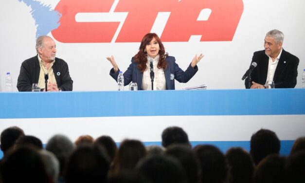 Cristina Kirchner: «No hay que agacharles la cabeza, hay que discutir»