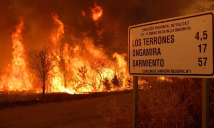 Incendios en Córdoba: varias dotaciones de bomberos combaten el fuego en Unquillo y Villa Carlos Paz