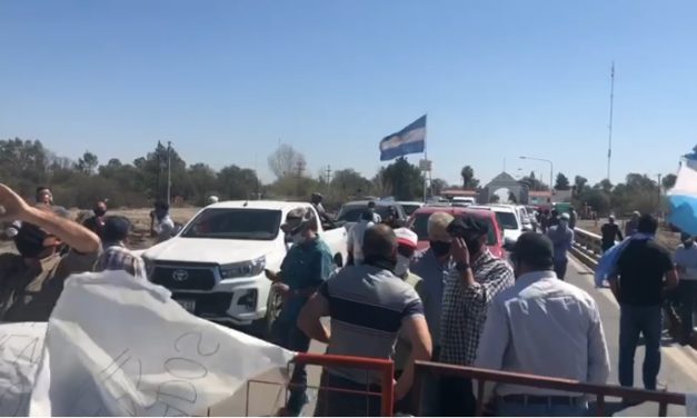 Ahora Mendoza: Protestas y demoras en el arco de Desaguadero por el ingreso a San Luis