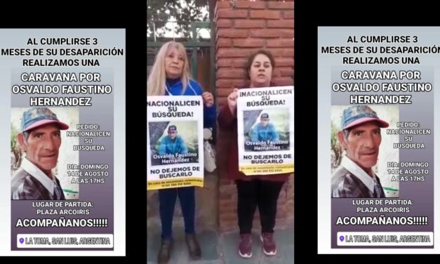 La Toma: 3 meses desde la desaparicón de Hernández