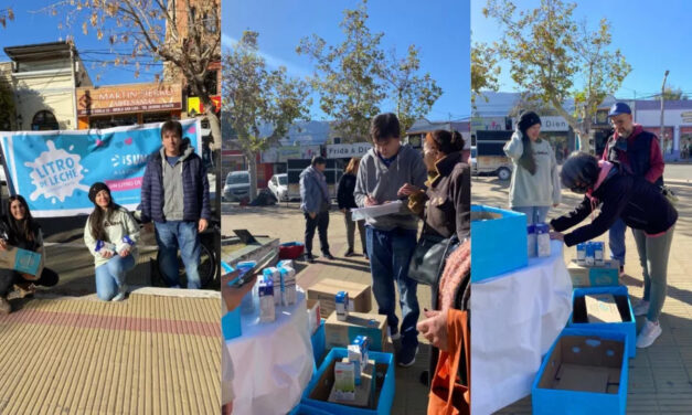 Este sábado se hace la segunda colecta de «Litro de Leche»