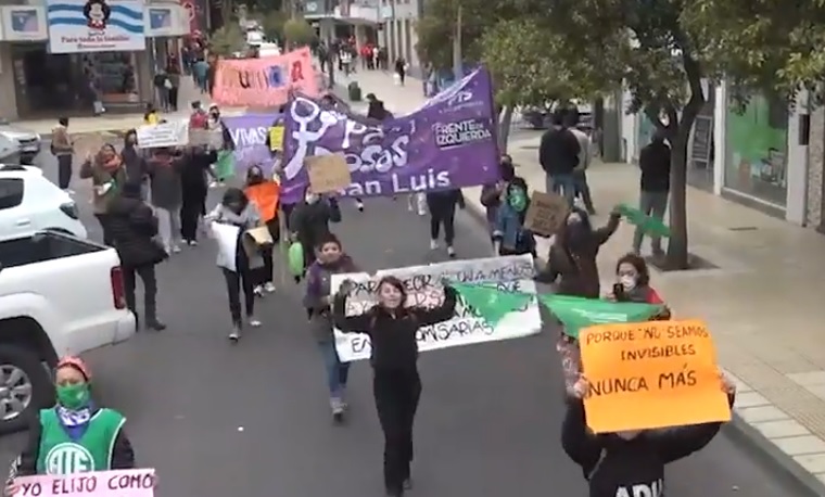 #NiUnaMenos: Nueva marcha exigiendo políticas públicas en violencia de genero