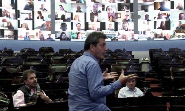 Primera sesión en Diputados: tapabocas y distancia de 2 metros