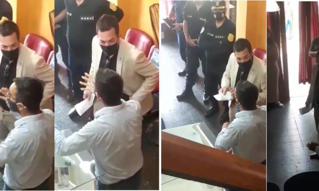 Prepotencia y papelón de Anastasi en Merlo: Pidió cortar el paso para ganarle a la inseguridad