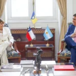 Patricia Bullrich se reunió con el alcalde de Santiago de Chile