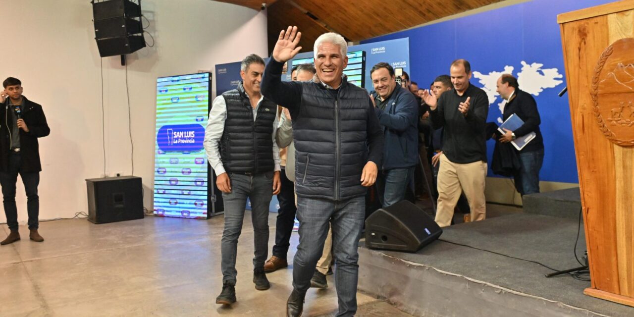 Elecciones provinciales en San Luis: amplia victoria de Claudio Poggi sobre el Frente Justicialista
