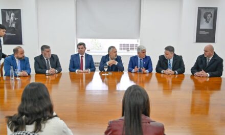 El Gobernador Poggi mantuvo un encuentro con sus pares de Mendoza y San Juan