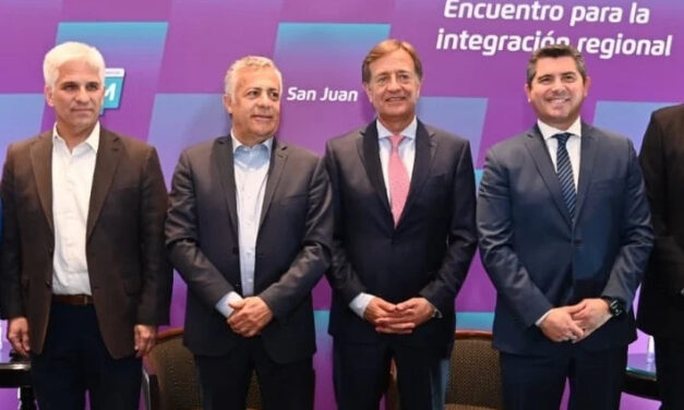 Poggi le brindó su apoyo a Alfredo Cornejo en Mendoza