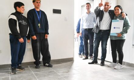 Seis familias de Zanjitas cumplieron el sueño de la vivienda propia