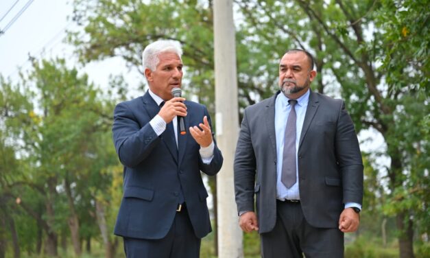 Respaldo al sector: Pavimentaron un acceso a la zona industrial de Villa Mercedes