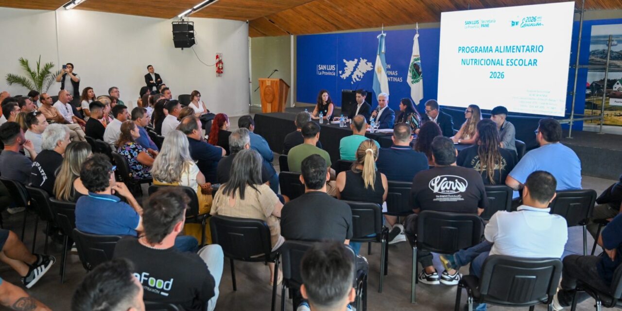 “Lo que se invierte en el PANE equivale a la construcción de 1.000 viviendas”