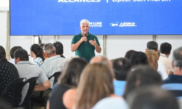 “San Martín volvió a estar en la agenda pública del Gobierno de San Luis”