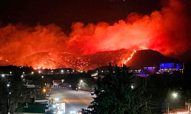 Incendios fuera de control, evacuados y casas quemadas