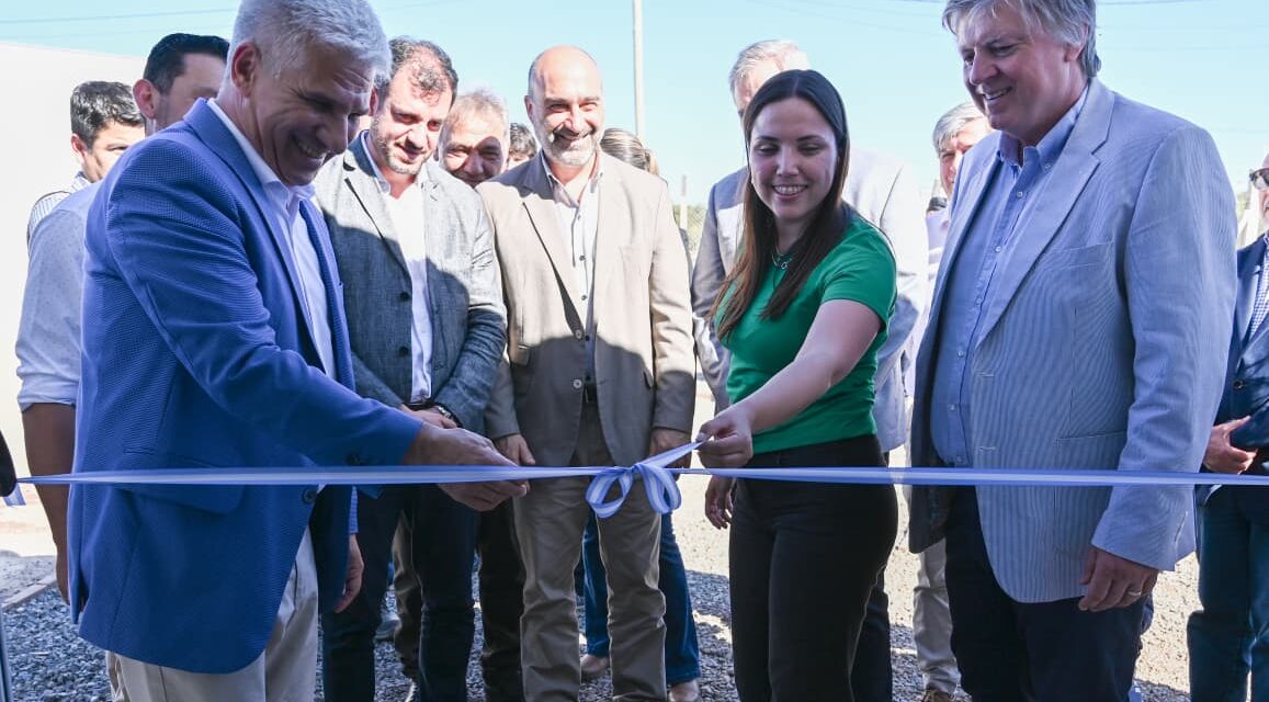 Inauguraron un parque solar fotovoltaico en Quines, fuente de empleo y producción para la provincia