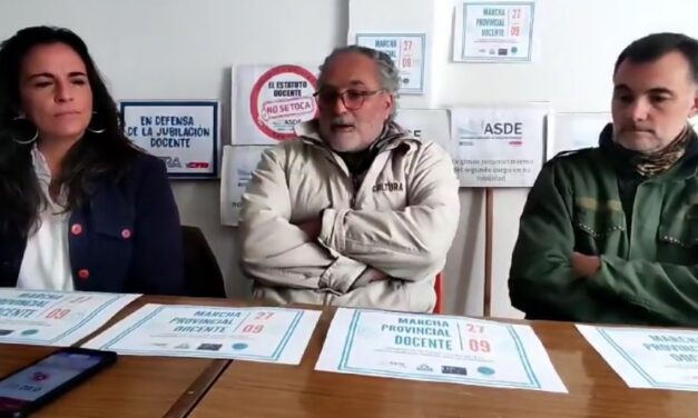 Frente Docente: “La ministra falta a la verdad, nunca fuimos convocados”