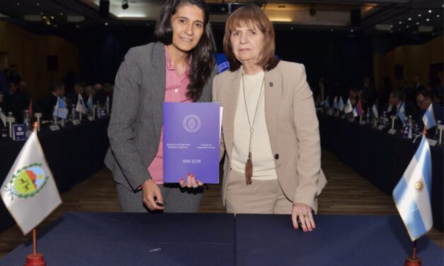 San Luis presente en una nueva sesión del Consejo de Seguridad Interior
