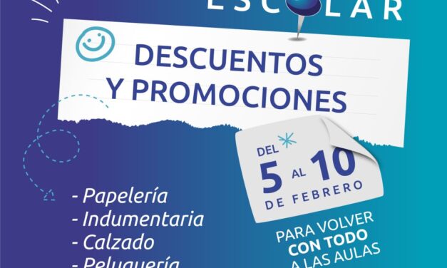 Dieron a conocer los comercios participantes de la ‘Semana Escolar’