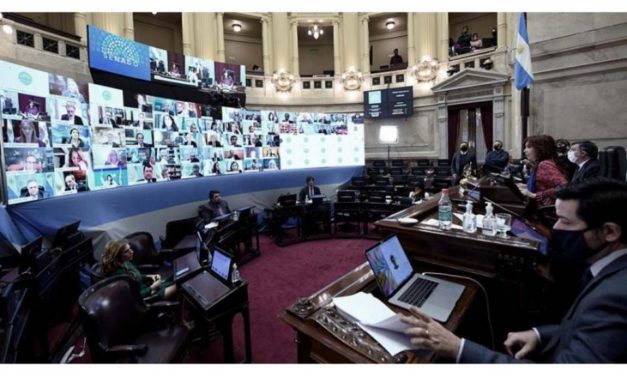 El Senado aprobó las leyes de educación a distancia y de alquileres