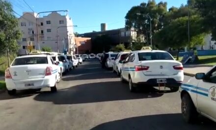 Taxistas reclamaron por la ola de inseguridad en San Luis