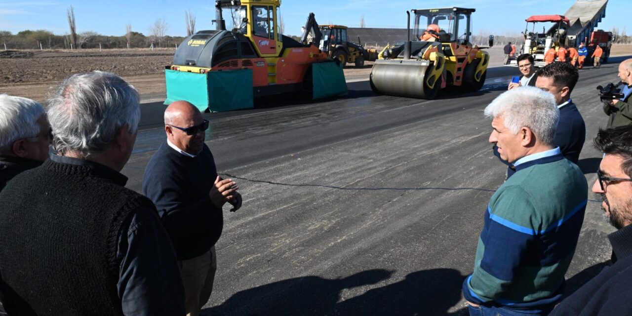Poggi supervisó la puesta en valor del ‘Rosendo Hernández’, que volverá a recibir al TC en septiembre