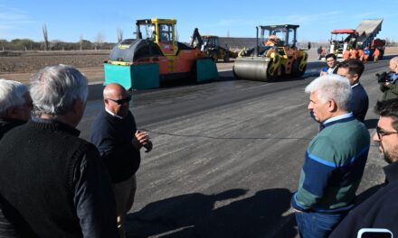 Poggi supervisó la puesta en valor del ‘Rosendo Hernández’, que volverá a recibir al TC en septiembre