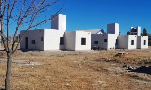 Las viviendas de Quines, Luján y Concarán alcanzaron un 80% de avance