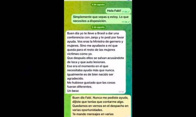 El cruce entre Fabiola Yañez y Ayelén Mazzina: Controversia y reproches vía chats