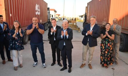 Inauguraron el patio de contenedores en la ZAL